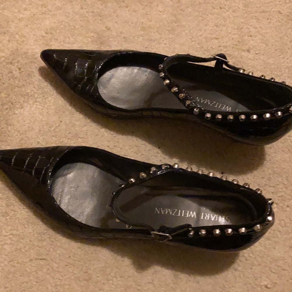 Stuart Weizmann Kitten heels 1”